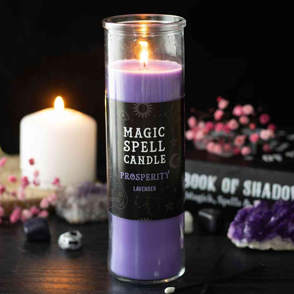Something Different - Prosperity Lavender Magic Spell Tube Bougie Parfumée - Violet